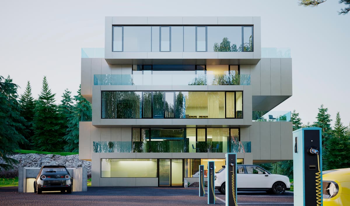 modern home